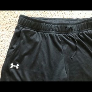 Under Armour joggers size medium m black cotton